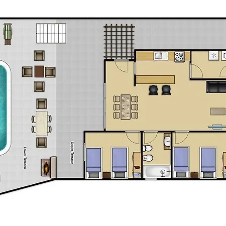 Puerto Del Carmen Sleeps 6 Pool Air Con Wifi Пуэрто дель Кармен